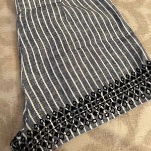 Parker pleated highwaist shorts